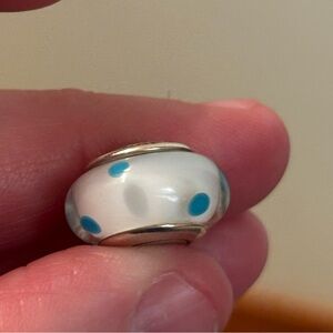 Pandora glass polka dot charm